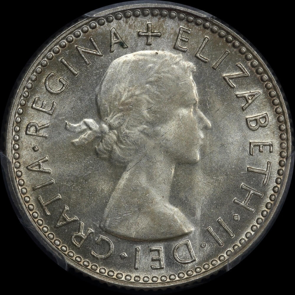 1953 Sixpence Gem Unc (PCGS MS65)