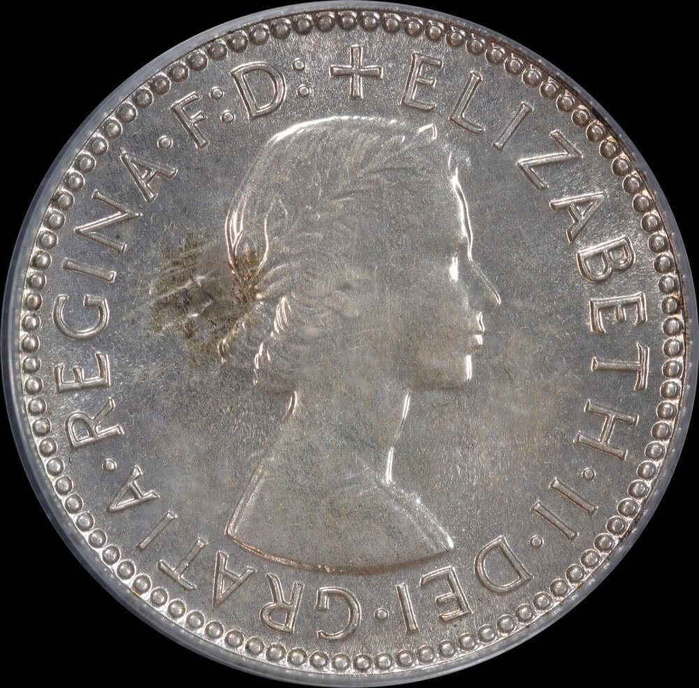 1956 Melbourne Proof Sixpence PCGS PR66