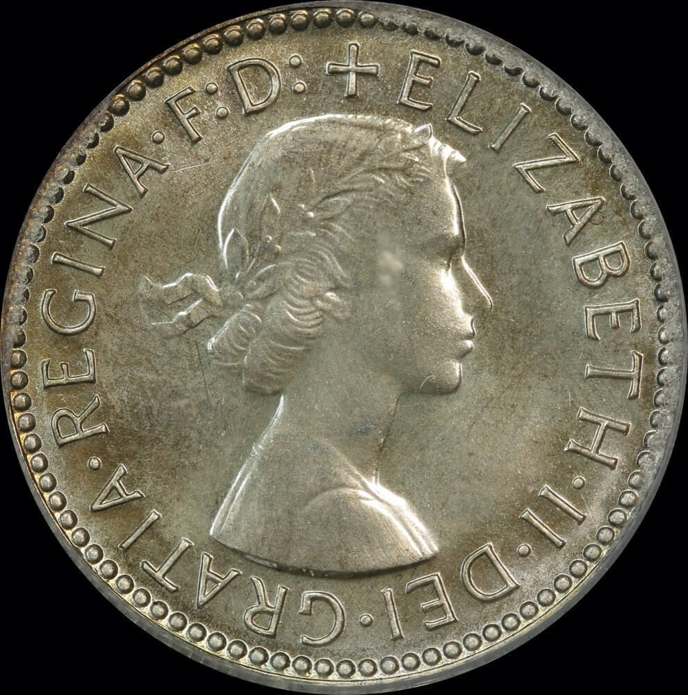 1957 Melbourne Proof Sixpence PCGS PR64