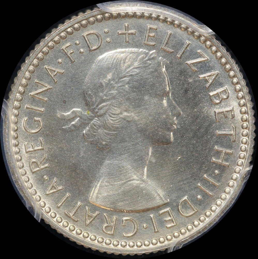 1957 Melbourne Proof Sixpence PCGS PR65