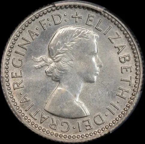 1958 Melbourne Proof Sixpence PCGS PR64