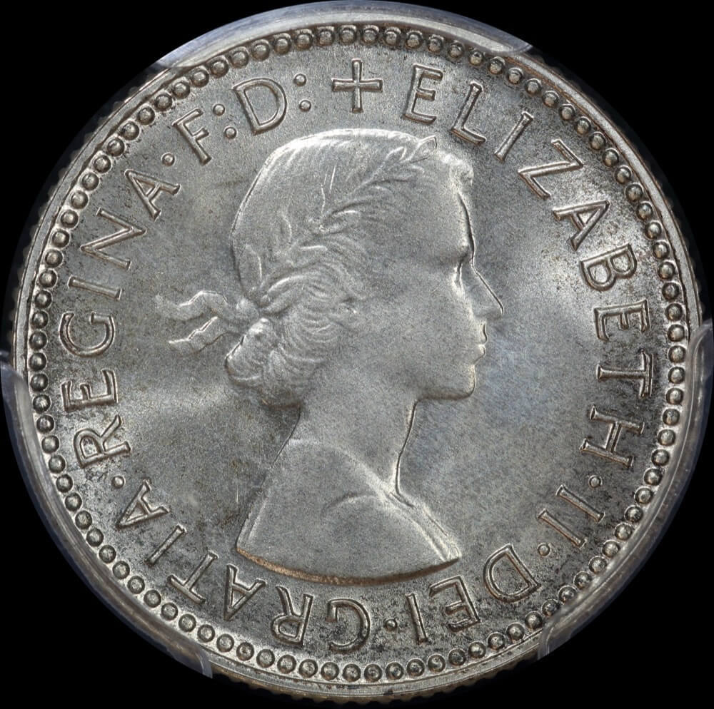 1959 Melbourne Proof Sixpence PCGS PR67