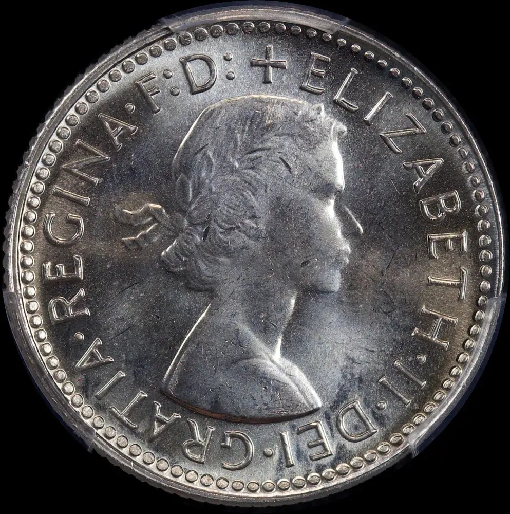 1962 Sixpence Choice Unc (PCGS MS64) product image