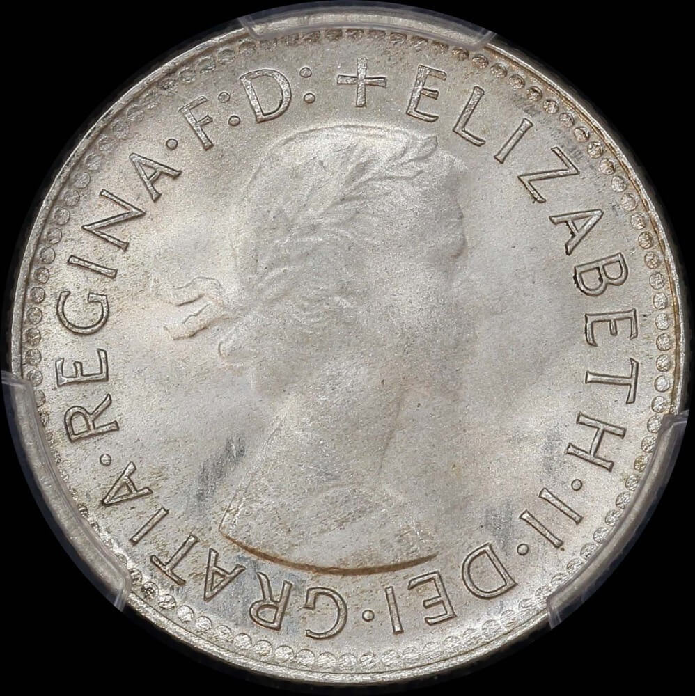 1963 Sixpence Gem Unc (MS66)