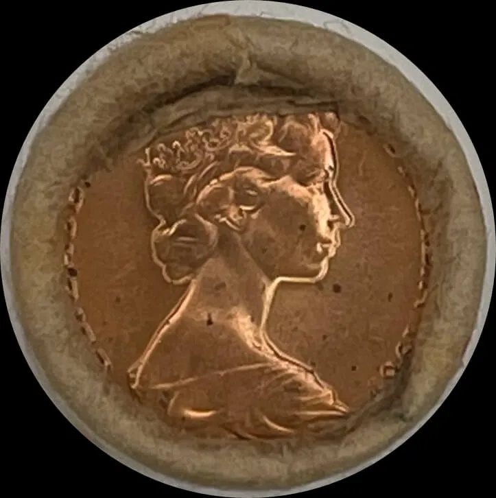 1981 One Cent RAM Mint Roll Heads / Tails