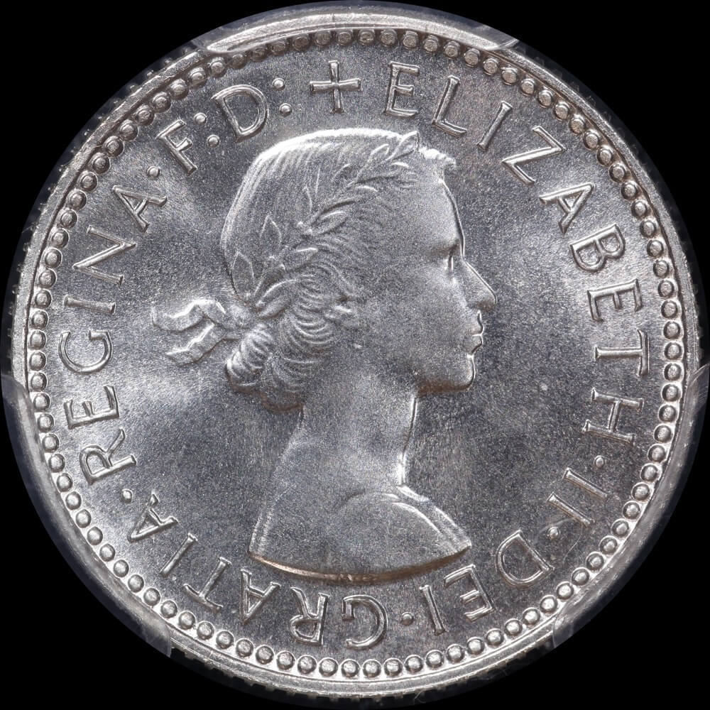 1963 Melbourne Proof Sixpence PCGS PR67