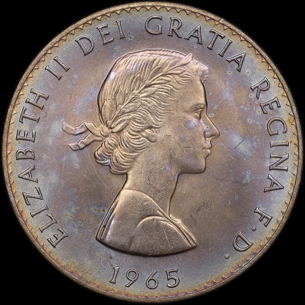 1965 Crown Sir Winston Churchill Commemorative S#4144 Unc product image