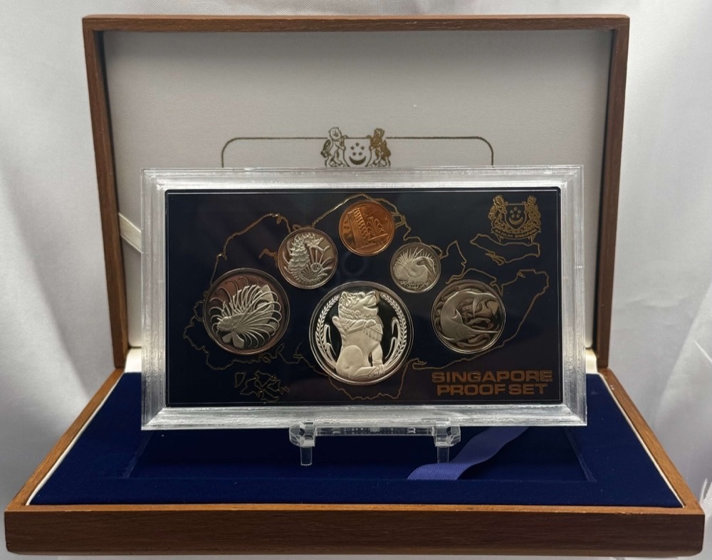 Singapore 1983 Proof Coin Set  product image