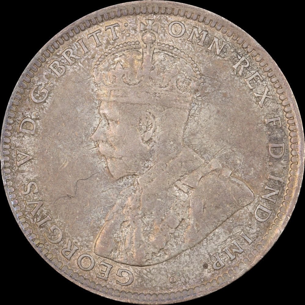 1913 Shilling Very Fine