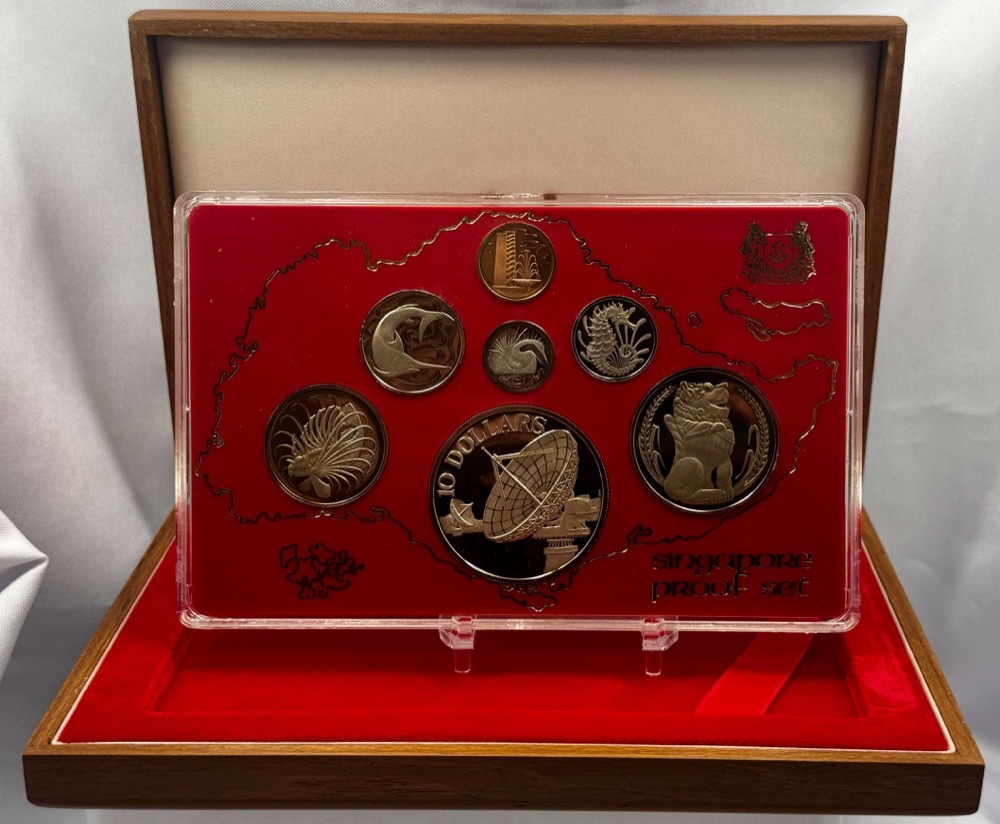 Singapore 1980 Proof Coin Set  product image