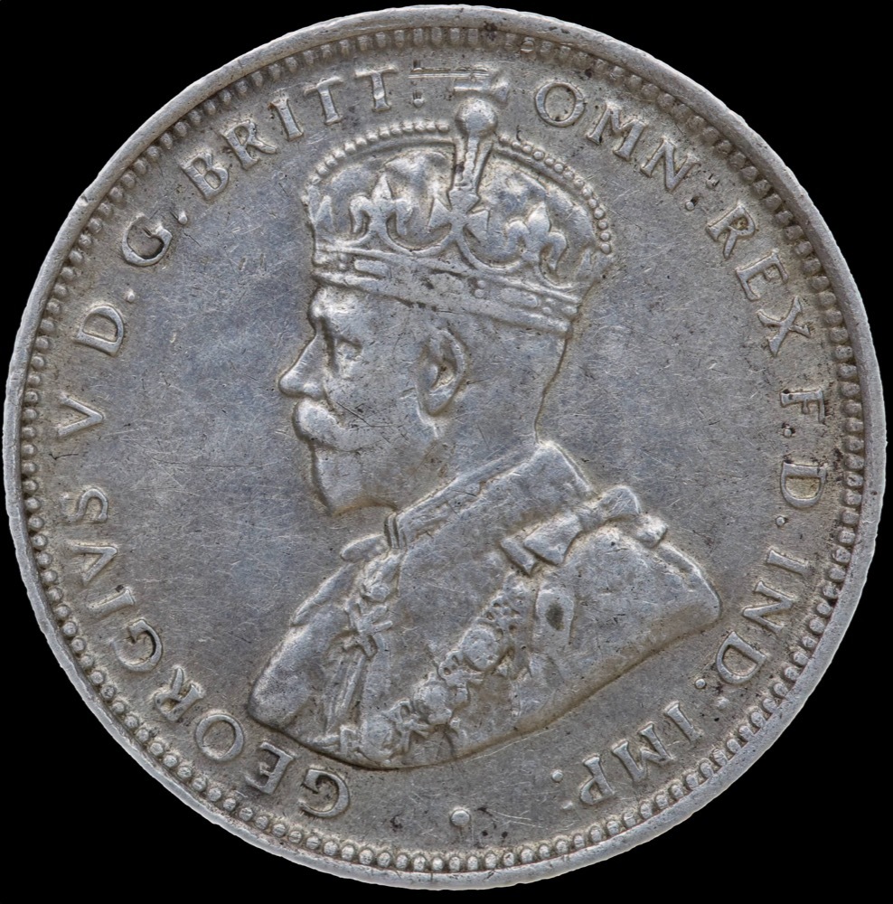 1914 Shilling Very Fine