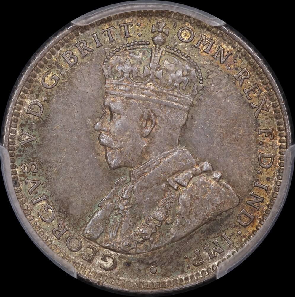 1915 London Shilling Choice Unc (PCGS MS63)