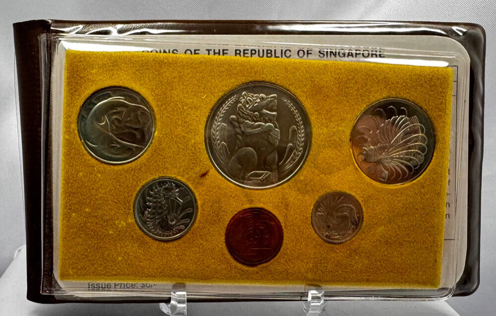 Singapore 1981 Uncirculated 6 Coin Set - Year of the Rooster product image