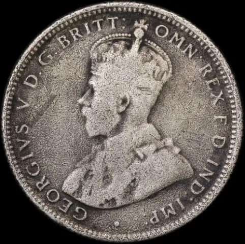 1915 Shilling Very Good
