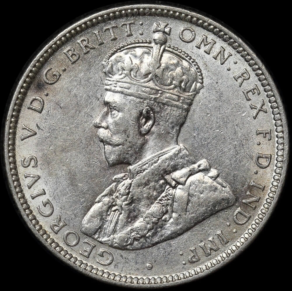 1917 Shilling good EF
