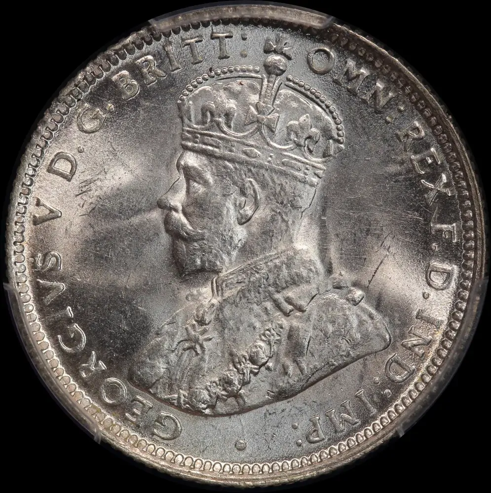 1927 Shilling PCGS MS64