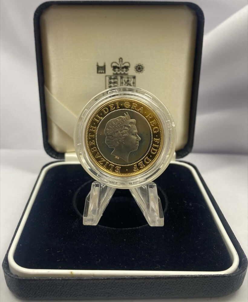 2005 United Kingdom Silver Proof Piedfort 2 Pound Coin - 60th Anniversary of WWII product image