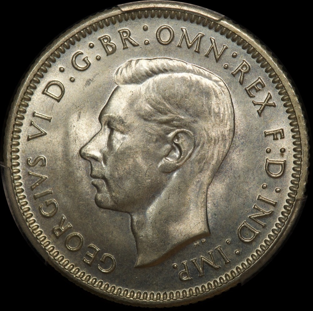 1943-S Shilling Gem Unc (PCGS MS65)