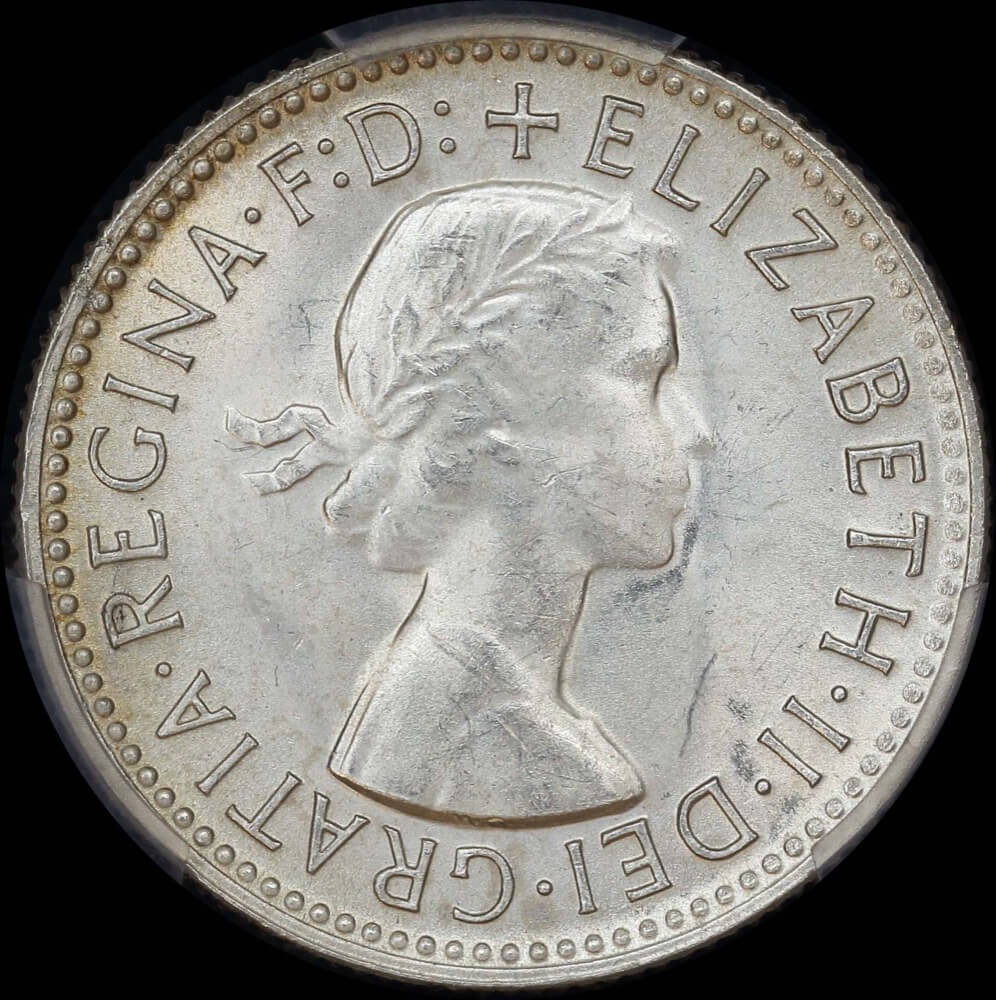 1955 Shilling Gem Unc (PCGS MS65)