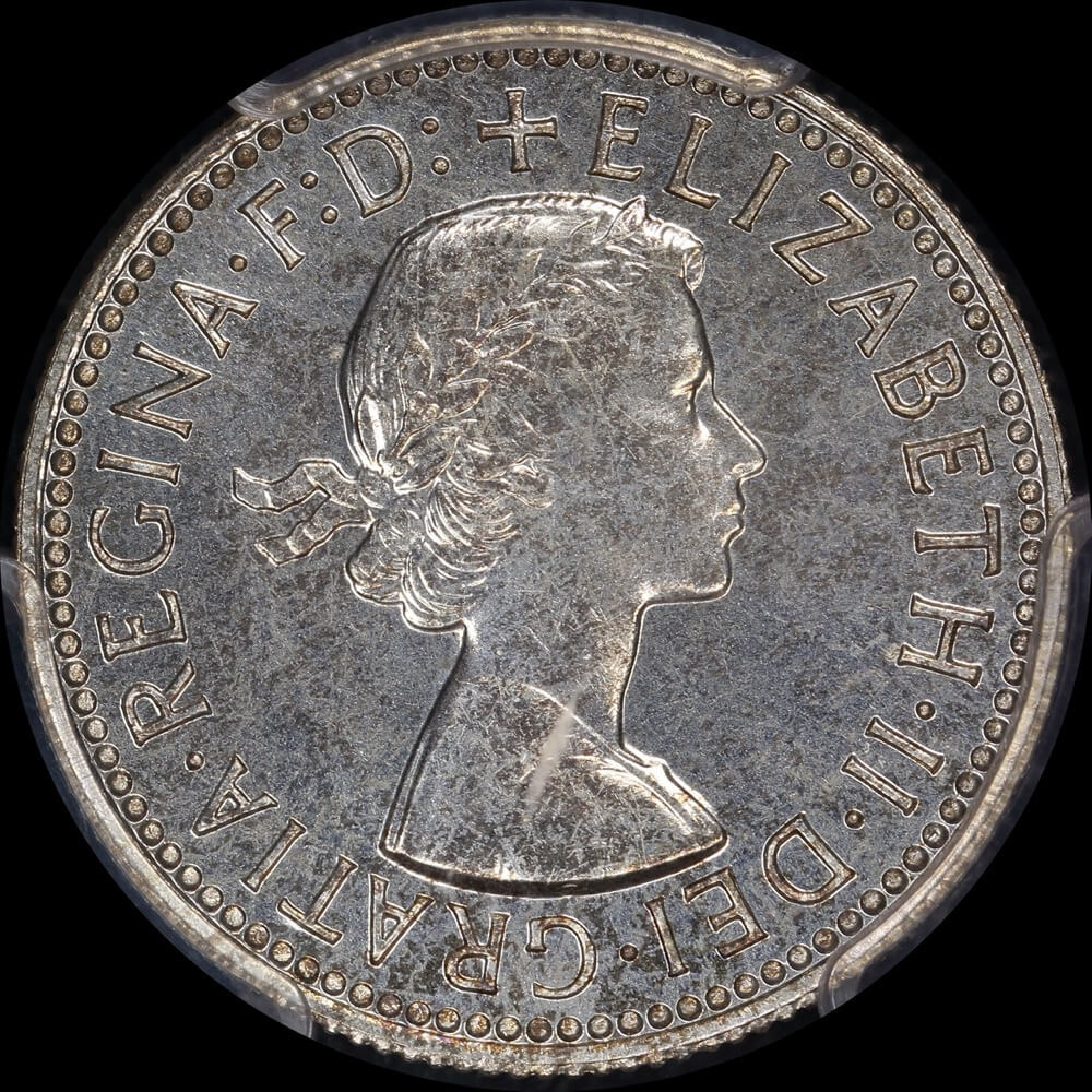 1956 Melbourne Proof Shilling PCGS PR65