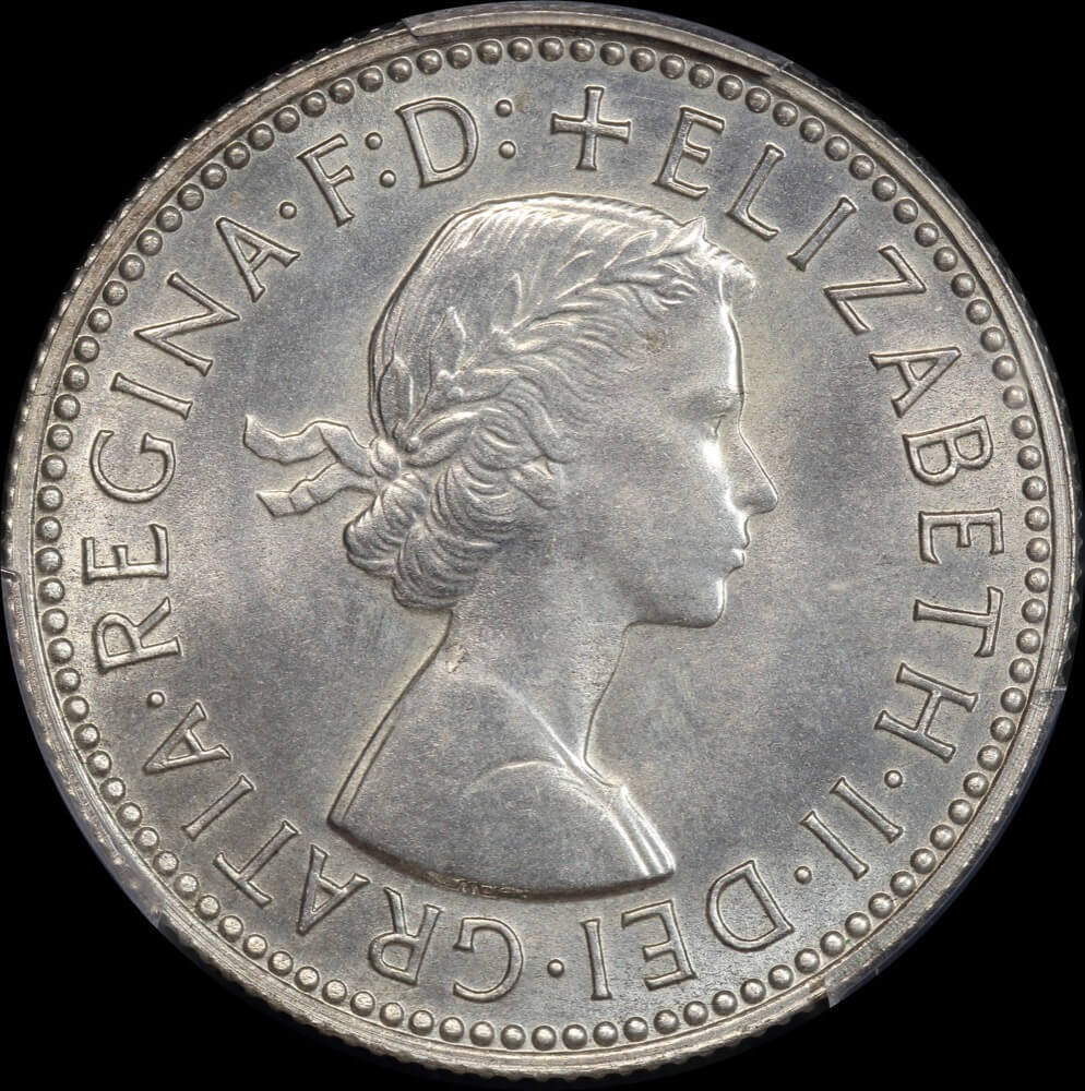 1958 Melbourne Proof Shilling PCGS PR65