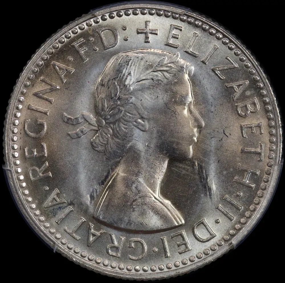 1960 Shilling Gem Unc (PCGS MS65)