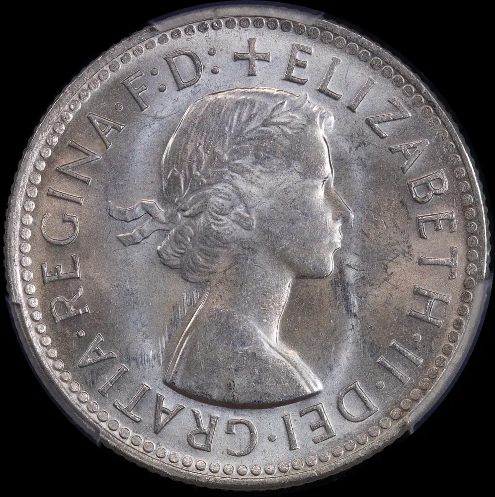 1961 Shilling Choice Unc (PCGS MS64)