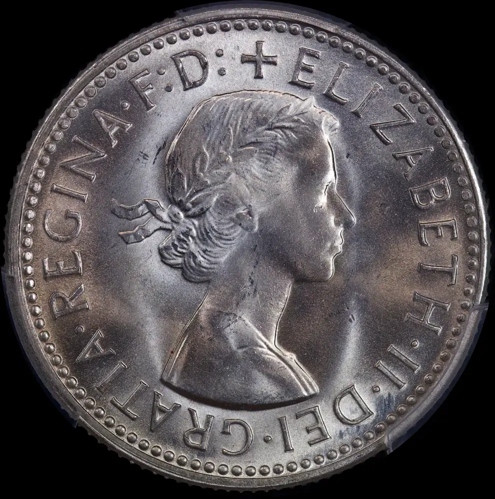 1961 Shilling Gem Unc (PCGS MS65)