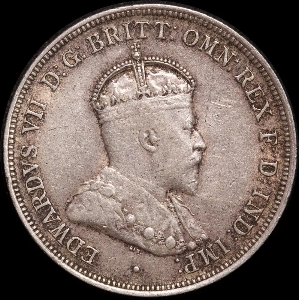 1910 Florin about EF