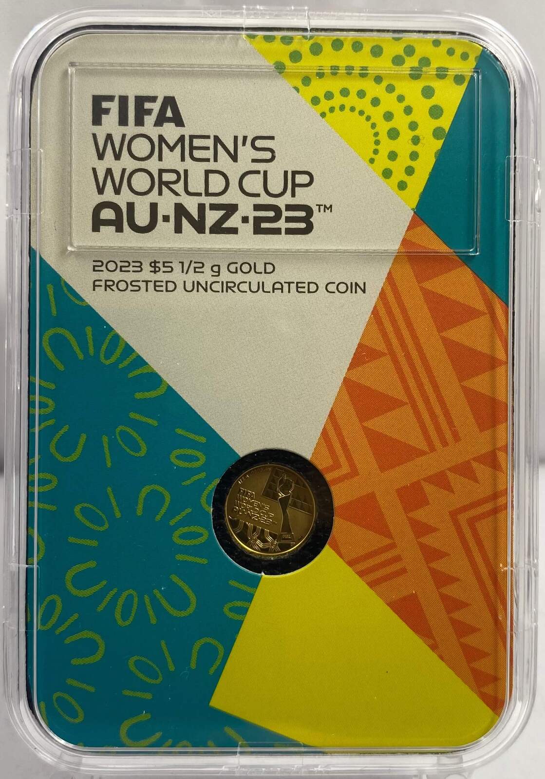 2023 1/2g Gold Uncirculated Coin - FIFA Women's World Cup product image