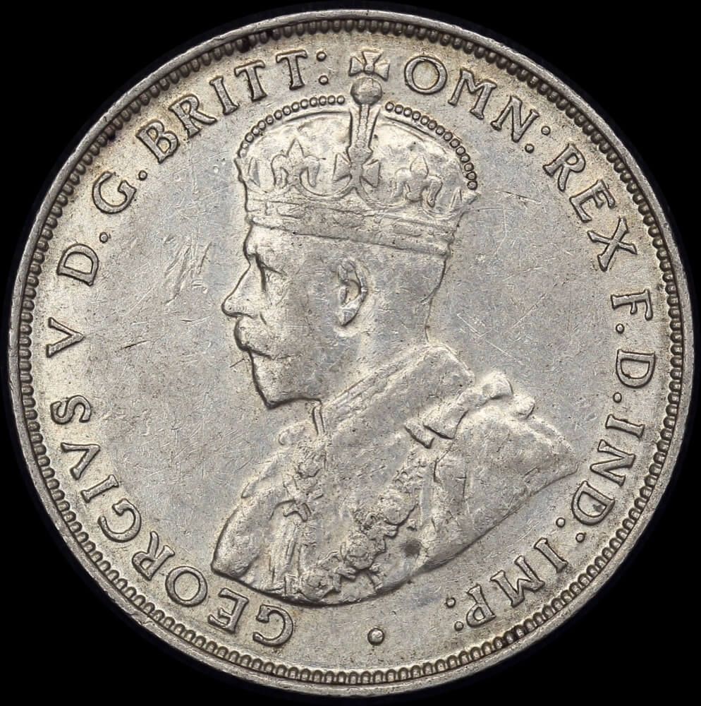 1914-H Florin about EF