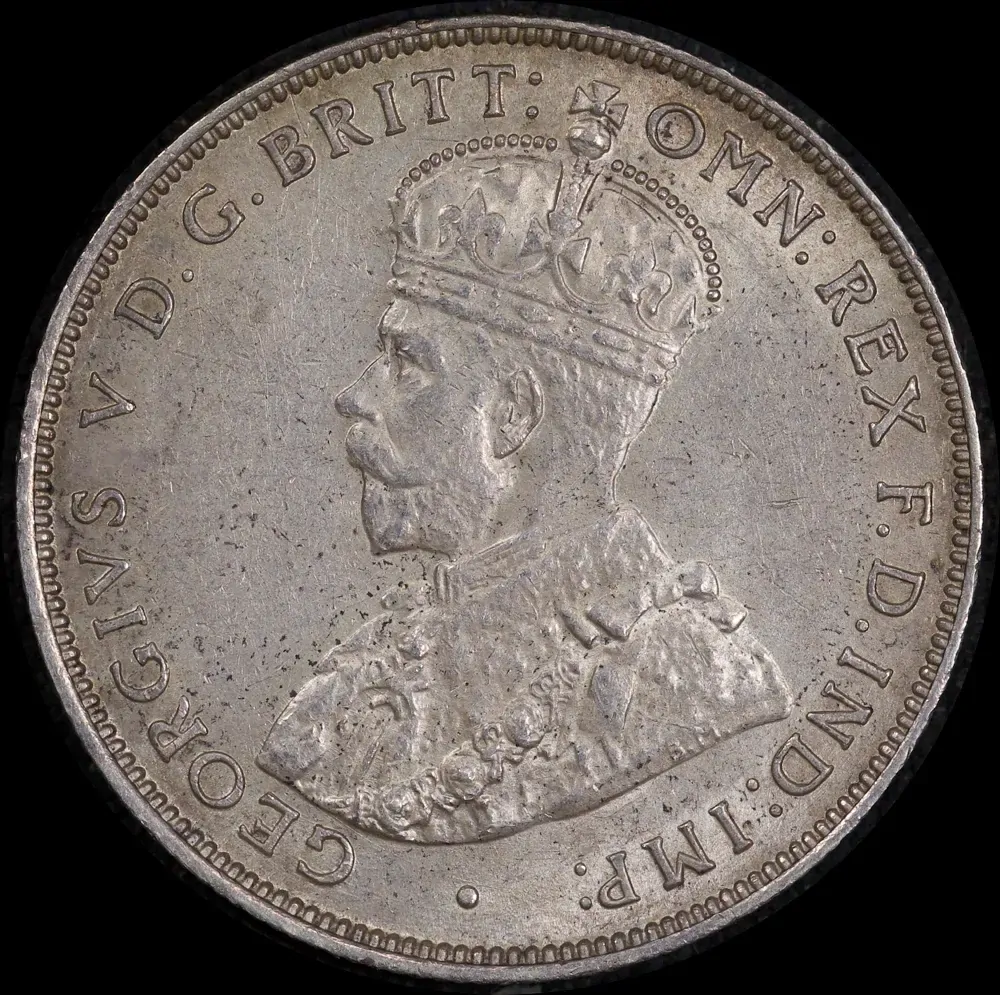 1914-H Florin about Unc