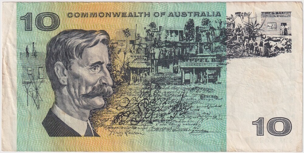 1967 $10 Note Coombs/Randall R302 Very Fine