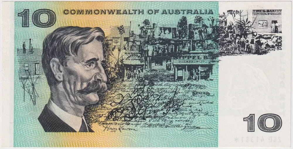 1967 $10 Note Star Note Coombs/Randall R302S good EF