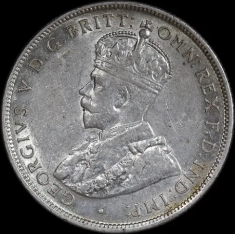 1916 Florin about EF