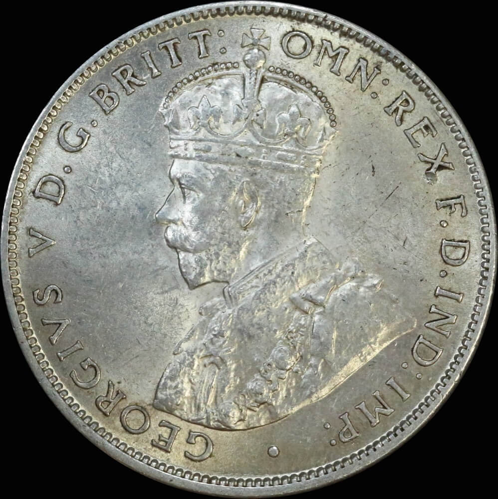 1916 Florin about Unc