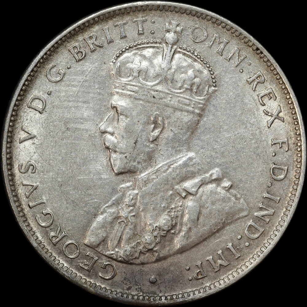 1924 Florin about EF