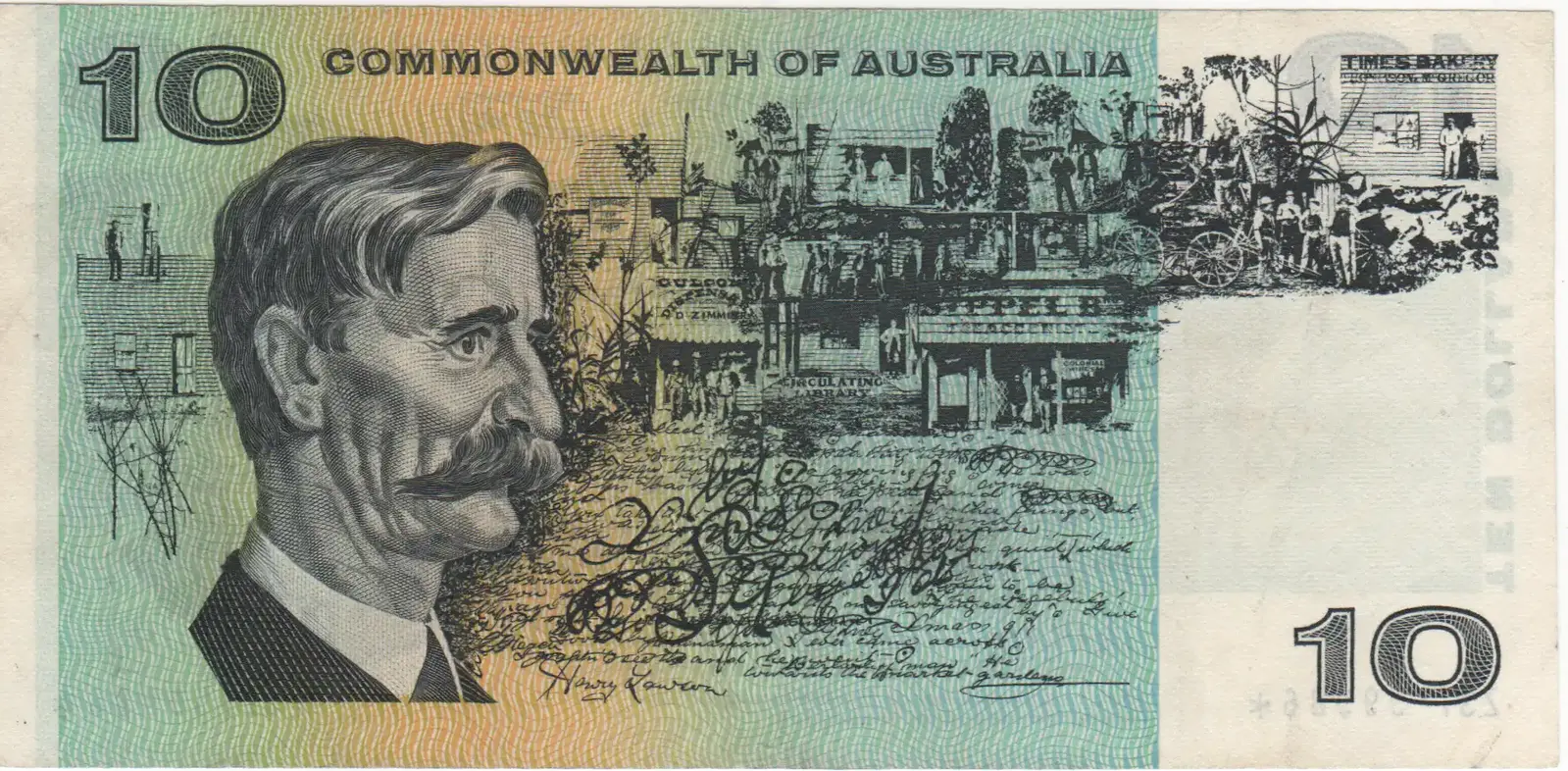 1968 $10 Note Star Note Phillips/Randall R303sF good VF