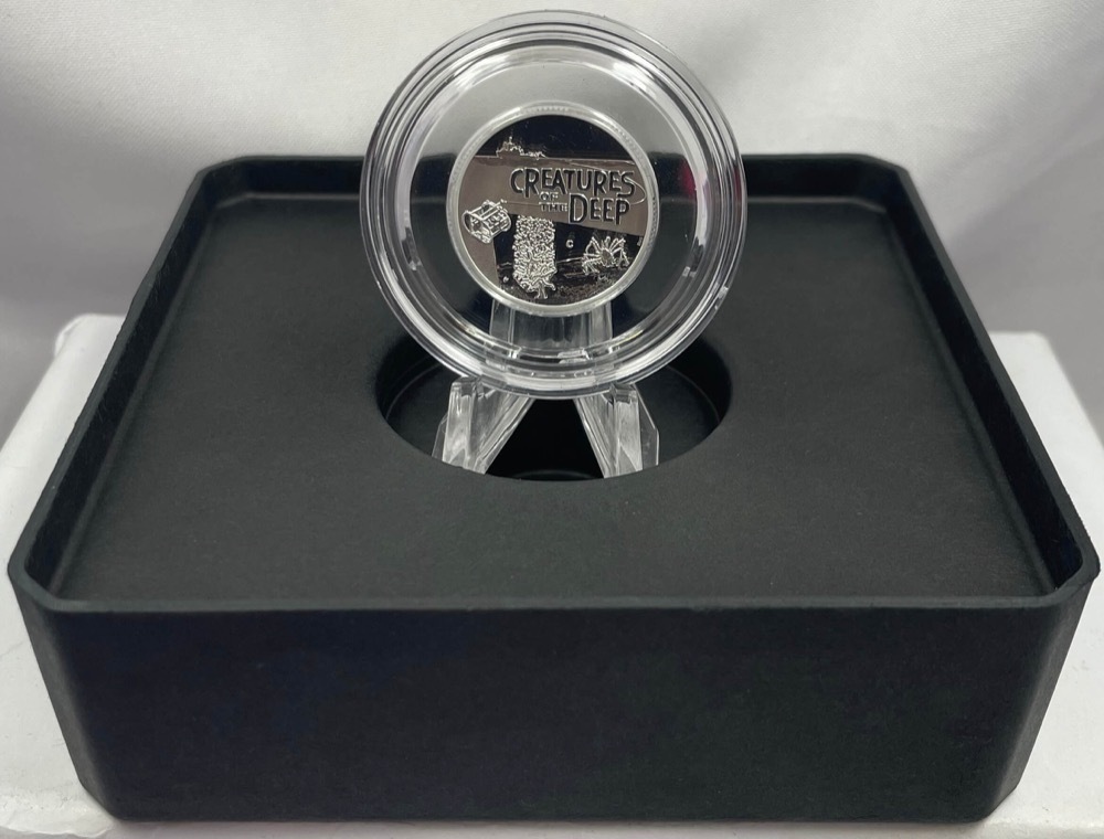 2023 Silver 1 Dollar Proof Coin C Mintmark Creatures of The Deep Blob Fish product image