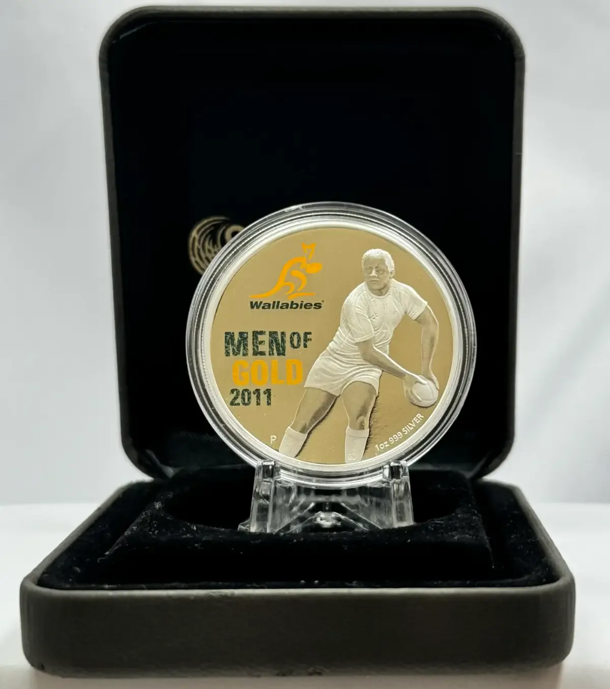 2011 Silver 1oz Proof Coin - Wallabies: Men of Gold product image
