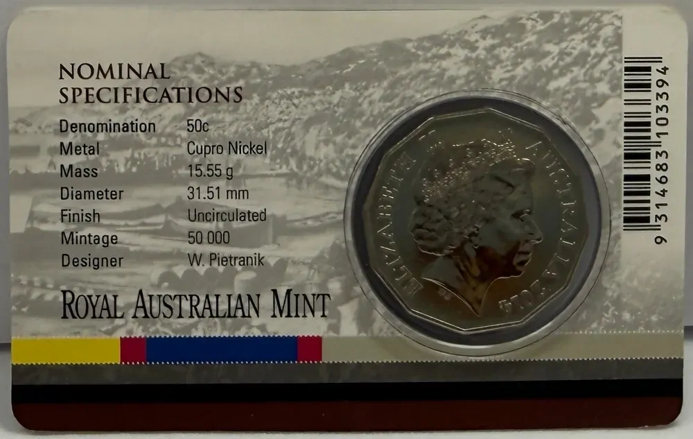 2014 50 Cent Uncirculated Coin Australia At War - Gallipoli Campaign