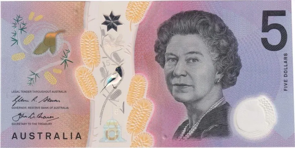 2016 $5 Note Stevens / Fraser EJ16 Last Prefix R224L Uncirculated