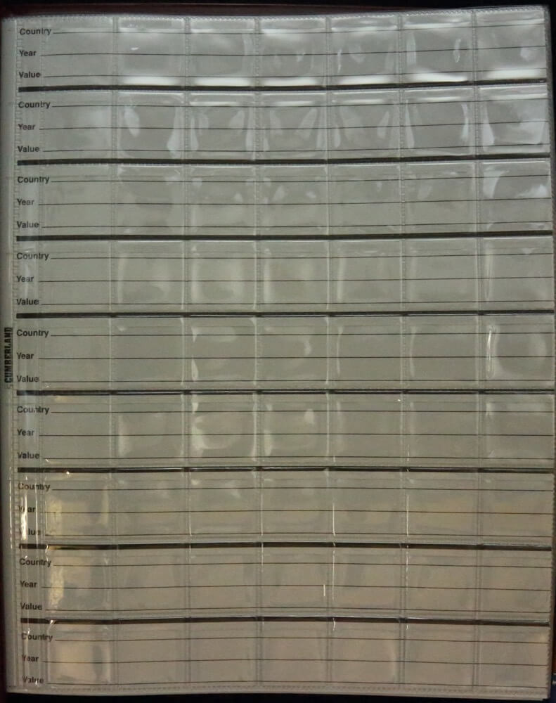 Standard Album for Varied Coins