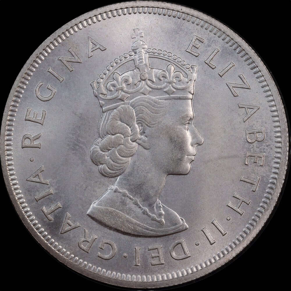 Bermuda 1959 One Crown KM#13 350th Anniversary Uncirculated product image