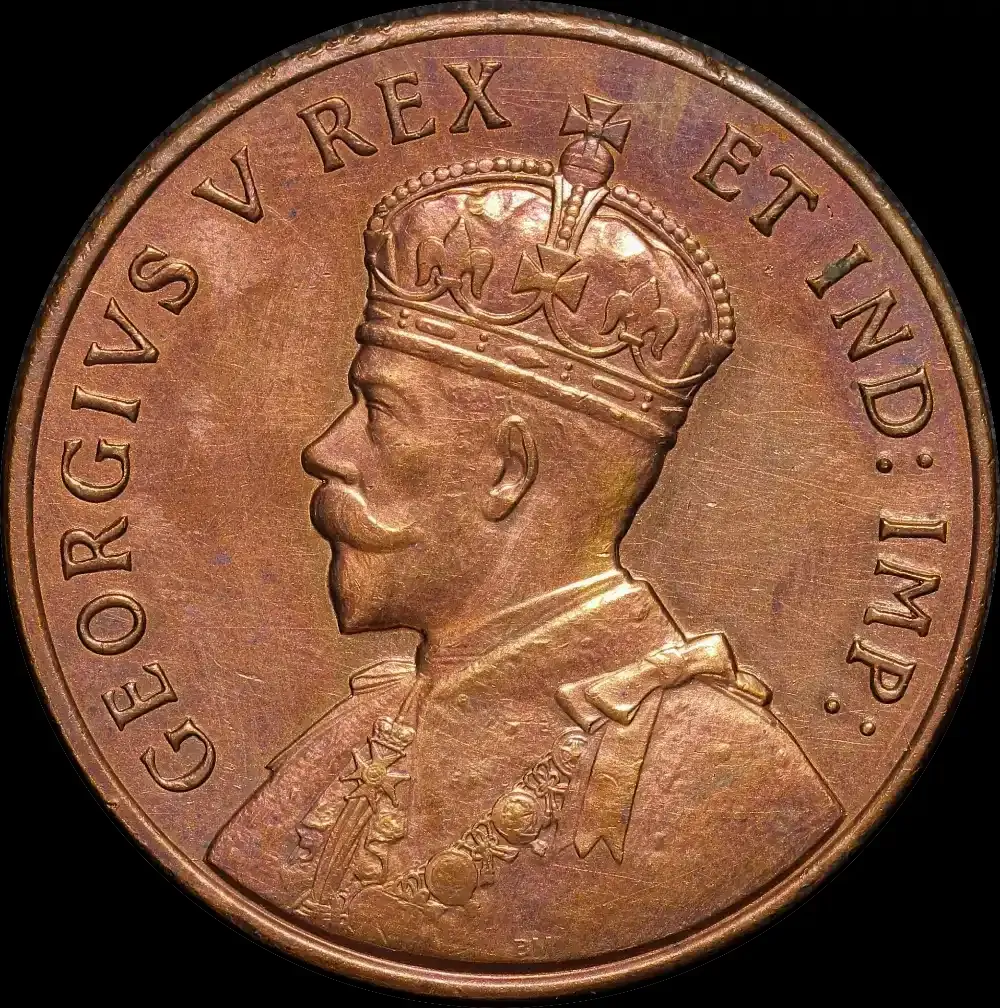 1929 Copper Medallion Western Australia Centenary Carlisle# 1929/2 Uncirculated