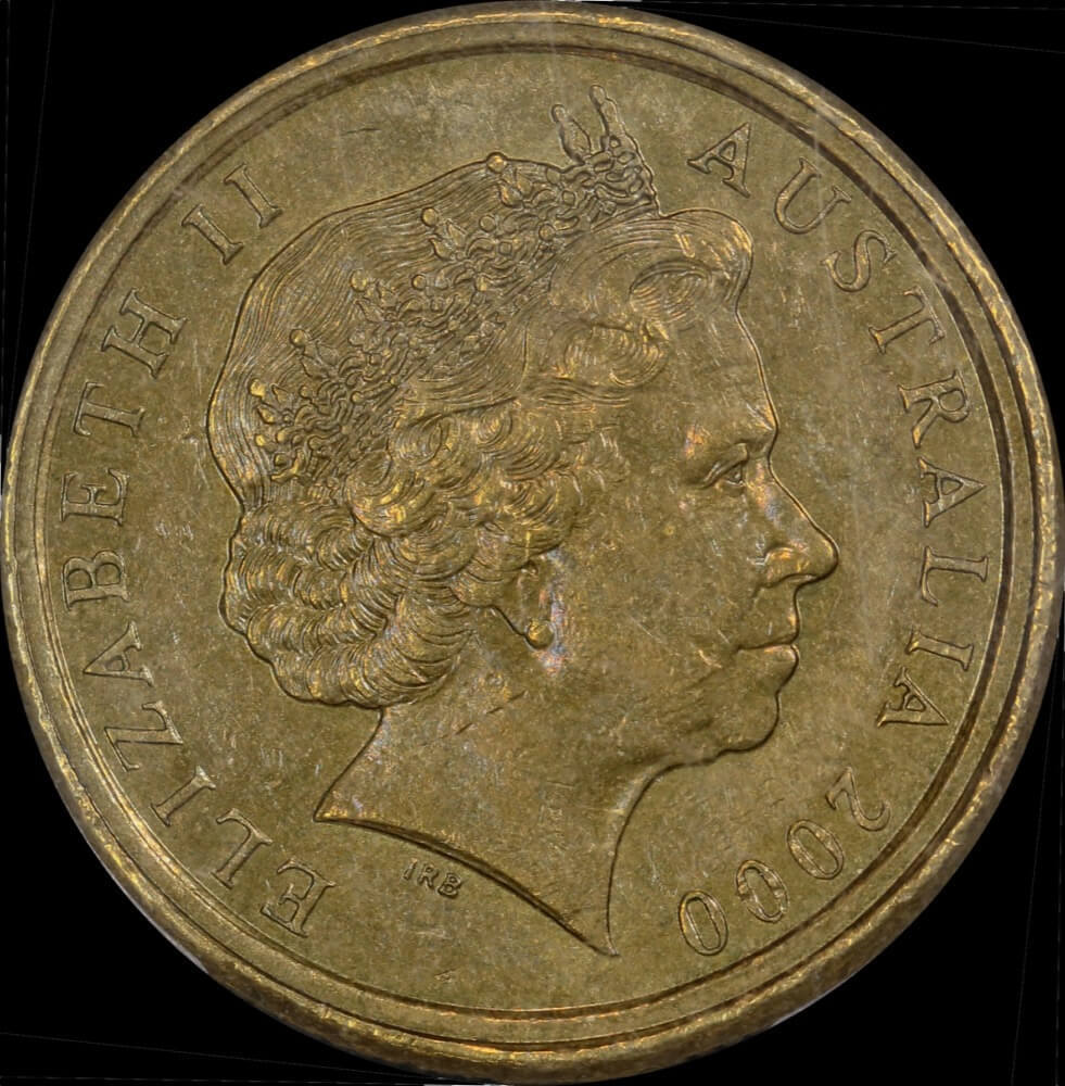 2000 One Dollar Ten Cent Mule PCGS AU55