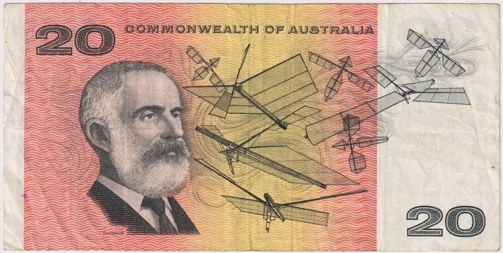 1966 $20 Note XAA First Prefix Coombs/Wilson R401F Fine