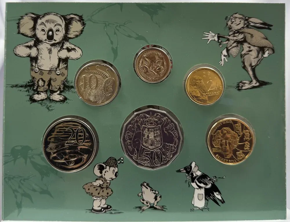 Australia 2010 Baby Uncirculated Mint Coin Set Blinky Bill