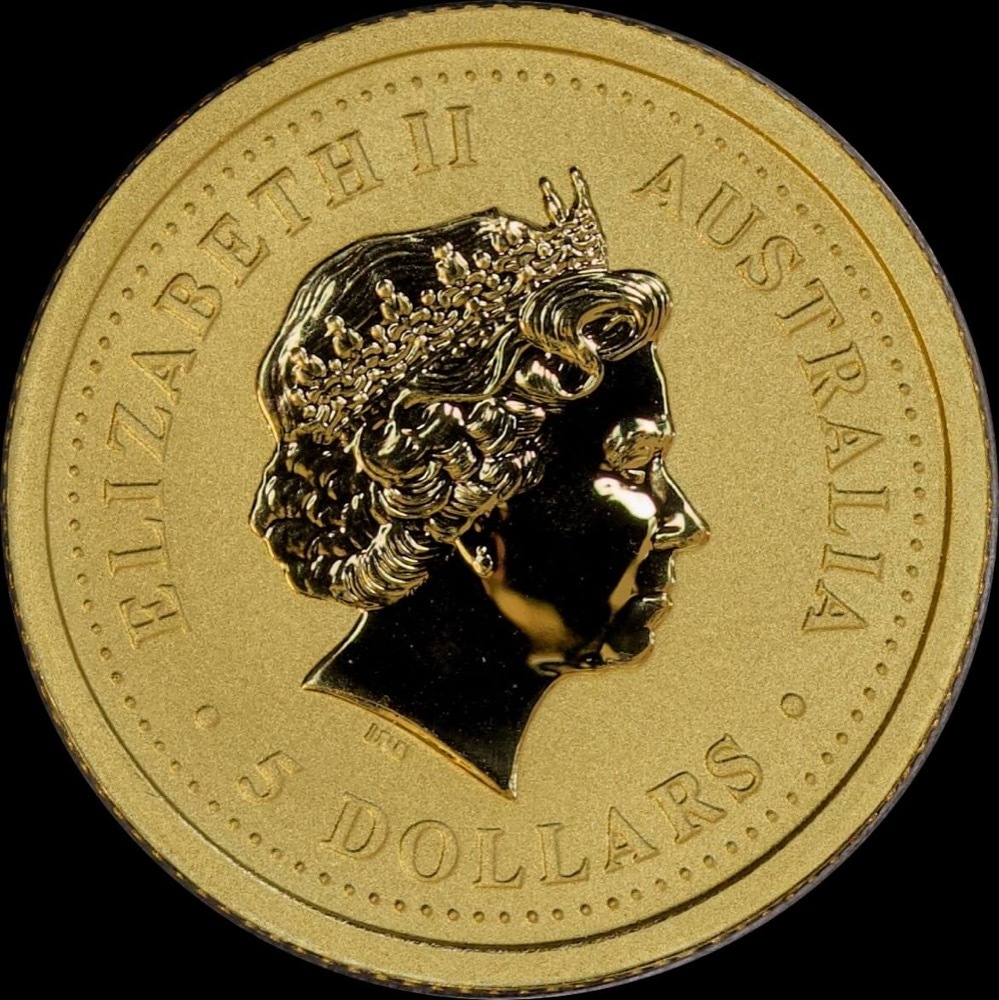 2004 Gold Lunar Twentieth Ounce Specimen Coin Monkey product image