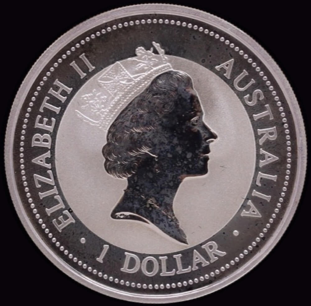 1998 Silver One Ounce Unc Coin - Kookaburra product image